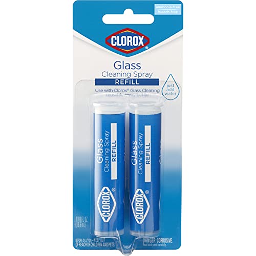 Clorox Glass Cleaner Refills for Clorox Glass Cleaning System for