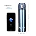 Stainless Steel Water Bottle, FILWO Double Wall Vacuum Insulated Travel Mug 100% Leak & Sweat Proof BPA Free, Cold 24 Hrs / Hot 12 Hrs Perfect for Camping,Cycling,Gym,17 oz Vacuum Flask (Blue)