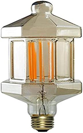 2PCS E27 8W solar power bulb retro filament LED bulb [Energy Class A++]