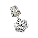 Flower Slide Pendant Scarf Jewelry
