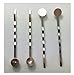 50pcs 55mm Silver Tone Bobby Pins Hair Clips with Glue On Flat Pads for DIY