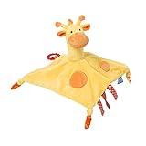 Tommee Tippee 3 in 1 Lovey Soft Security Blanket, Teether and Puppet Machine Washable, Gerry Giraffe, Yellow, 0+ Months