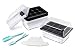 Oak Leaf 10-Pack Seed Starter Tray, 120 Cells Seedling Starter Trays Kit Greenhouse Supplies Seed Trays with Dome and Base, Labels and Hand Tool Kit, 12 Cells per Tray