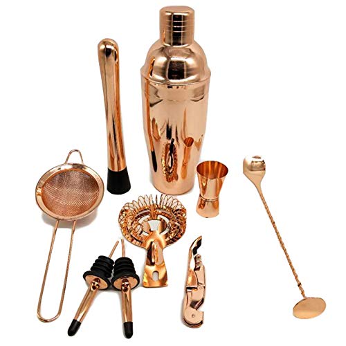 Beada 11 StüCke 750Ml Cocktail Shaker Y Shiny Edelstahl Britischen Cocktail Shaker Set Rose Gold Farbe – Bild 6