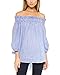 ZANZEA Women's Plus Size Off shoulder 3/4 Sleeve Loose Long Tops Blouse Shirt