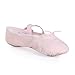 Stelle Canvas Ballet Shoes for Girls Dance Ballet Slippers Shoes（Toddler/Little/Big Kid/Women）(2ML, Ballet Pink)