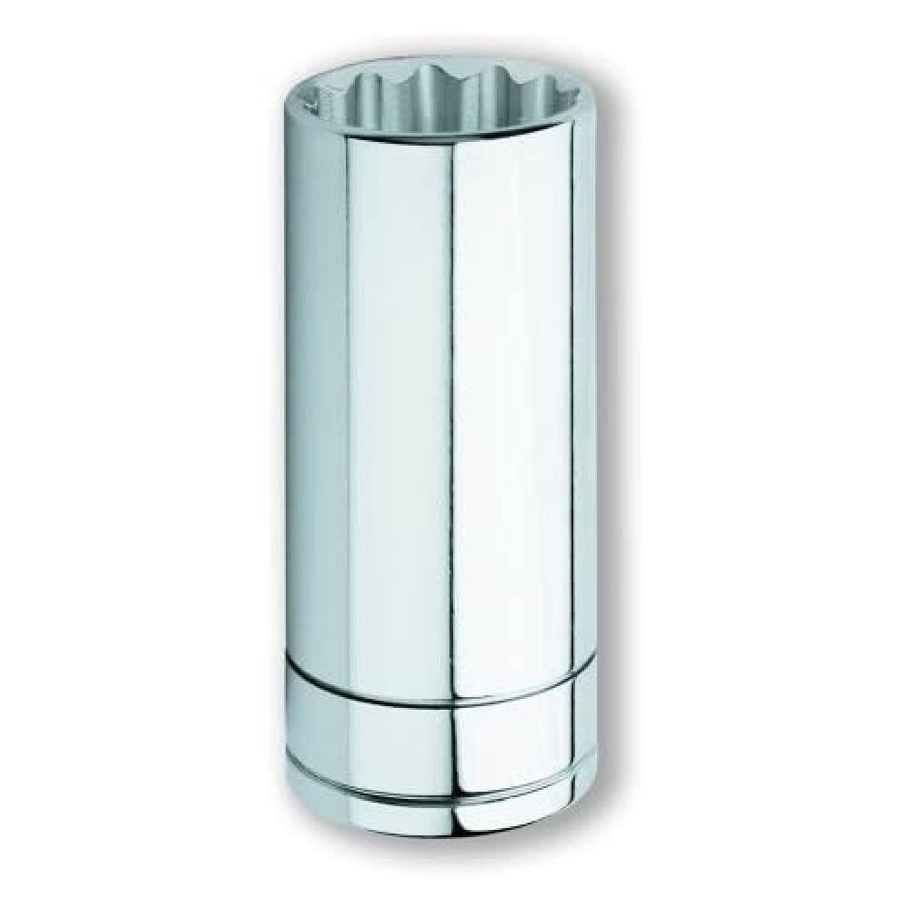 Bahco 7805DM-30 Bi-Hex Deep Length Socket, Silver, 1/2-Inch, 30 mm