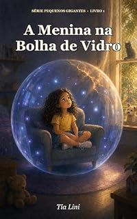 Livro A Menina na Bolha de Vidro: Livro infantil sobre tempo de tela, vício em celular e conexão real — para crianças de 4 a 8 anos (Pequenos Gigantes 1)
