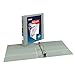 Avery Heavy-Duty View Binder with 1-Inch One Touch EZD Ring, Gray (79409)