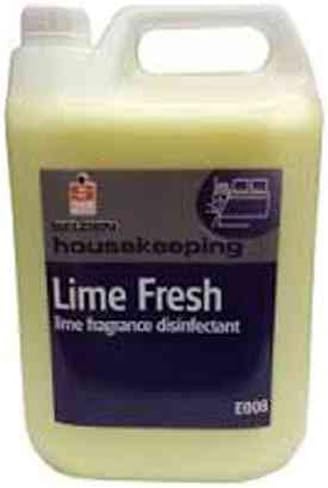 Selden E008 Lime Fresh Fragrance Disinfectant, 5 L