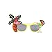 TINKSKY Luau Party Supply Sunglasses Hawaii Themed Photo Booth Props(Random Color)