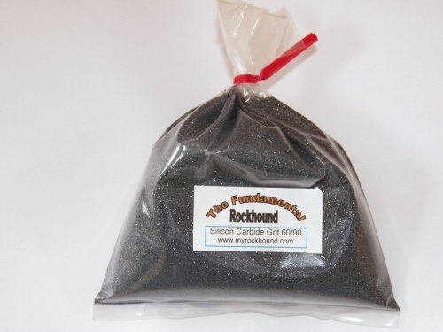 Fundamental Rockhound Products: 1 lb 60/90 Coarse GRIT for rock tumbling polishing rocks Silicon Carbide