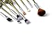 REINDEAR GOT Game of Thrones Costume Brushes Merchandise - Daenerys Targaryen Stark Mother of Dragon Iron Throne Makeup Brushes (Bronze)