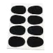 Pixnor Altotenor Sax Clarinet Mouthpiece Patches Pads Cushions, Black, 8 Pack
