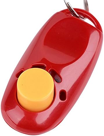 New Pet Puppy Cat Dog Button Click Clicker Training Obedience Aid Wrist Strap Hot Sale (4 Pack)