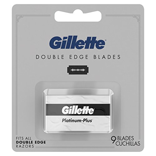 Gillette Double Edge Men's Razor Blade Platinum Plus