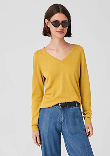 sOliver-RED-Label-Damen-Pullover-mit-V-Neck