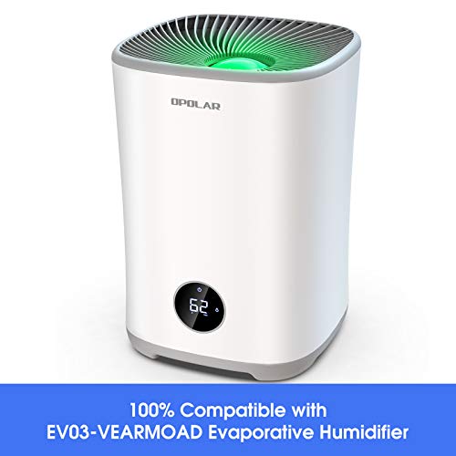 2 Pack Humidifier Wicking Filter Replacement Filters for EV03VEARMOAD Evaporative Humidifier