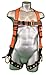 Malta Dynamics Warthog Safety Harness Fall Protection, Universal Full Body Harness with Side D-Rings & Tongue Buckle Legs, Roofing Harness for Safety and Protection - OSHA/ANSI Compliant, (LG-XL)