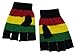 Punk Skull Rasta Fingerless Glove