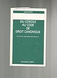 Image de Du Concile au Code de droit canonique