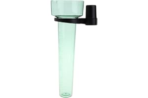 Outdoor Rain Gauge Plastic Rain Gauge Plastic Rain Meter Gauge with Holder Rain Collector for Garden Farm Rainfall