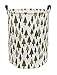 Sanjiaofen Large Storage Bins,Canvas Fabric Laundry Basket Collapsible Storage Baskets for Home,Office,Toy Organizer,Home Decor (Tree)