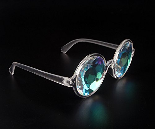 Amazon Prime Deals,Festivals Kaleidoscope Glasses Rainbow Prism Sunglasses Goggles