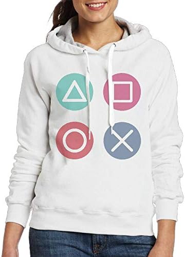 Women's Sweater,Playstation Vintage Icon Long Sleeve Hoody for Women