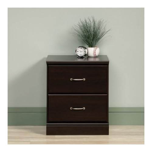 Sauder 416104 Parklane Night Stand, Cinnamon Cherry Finish LAVORIST