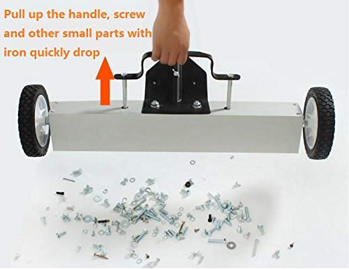 4 Yaheetech+Rolling+Magnetic+Pick+Up+Adjustable