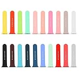 StrapsCo Premium Rubber Strap for Apple Sport Watch Band