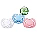 Philips AVENT BPA Free Freeflow Pacifier, 0-6 Months, 2-count, assorted colors