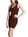 NIKIBIKI Women Seamless Wide Strap Long Tank Top, Made in U.S.A, One Size