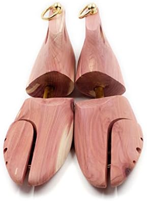 Wooden shoe tree Adjustable Cedar Pair stretcher extenders women men's and widener strap