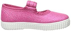 Cienta girls Shoe Mary Jane Flat, Fuchsia, 9.5