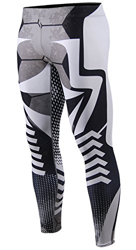 Zipravs Unisex Long Pants Running Fitness Workout Compression Base Layer Pants Tights