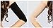 2Pcs Qinlee Slimming Arm Sleeve Shaper Support Wrap Calories Off Slimming Arm Massage Lose Fat Buster Shaperwear Black