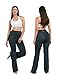 28″/30″/32″/34″ Inseam Women’s Bootcut Yoga Pants Long Bootleg High-Waisted Flare Pants with Pockets (Charcoal,32,XL)thumb 4