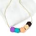 Silicone Teething Necklace For Mom To Wear - BPA Free, Dishwasher Safe, Stylish Teether, Mom Approved Nursing Necklace, BETTER than Baltic Amber To Entertain Your Baby and Ease Sore Gums