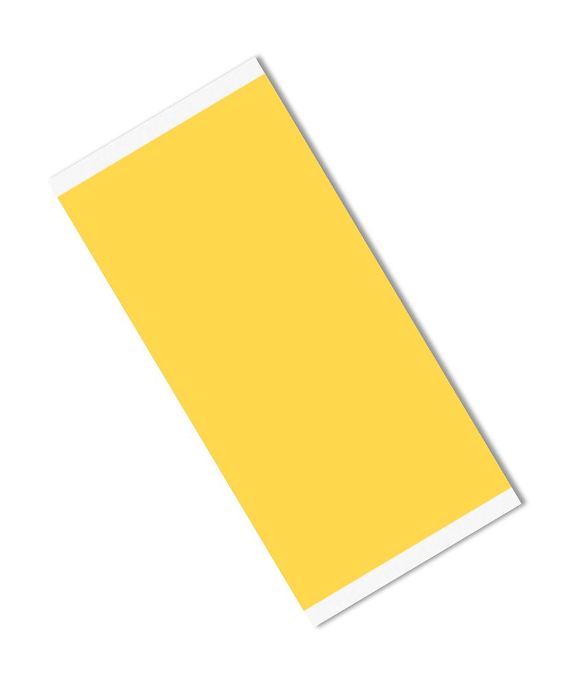 TapeCase 5413 4" x 8.625"-25 Amber Polyimide/Silicone Adhesive/kapton Film Tape, Converted from 3M 5413, -100 to +500 Degree F Temperature Range, 8.625" Length, 4" Width, Rectangles (Pack of 25)