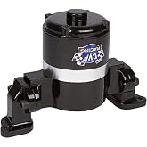 Chevy Small Block Electric Water Pump - 35 GPM, Black Aluminum, 283, 327, 350, 400, SBC