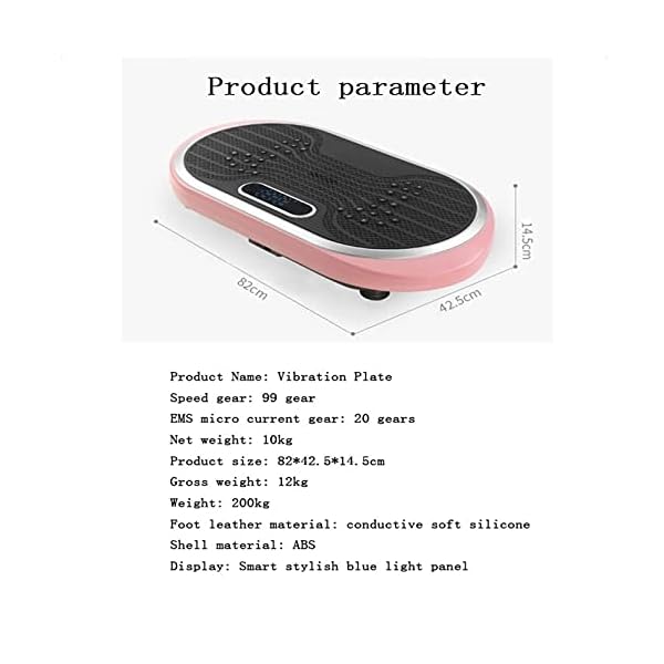 Vibration-Power-Plates-Vibration-Plate-Machine-With-Bluetooth-Speaker-5-Program-Modes-2-Resistance-Bands-Vibration-Fitness-Trainer-For-Weight-Loss-Body-ToningColorPink-Vibration-Power-Pla Vibration Power Plates, Vibration Plate Machine With Bluetooth Speaker, 5 Program Modes, 2 Resistance Bands, Vibration Fitness Trainer For Weight Loss & Body Toning,(Color:Pink Vibration Power Pla