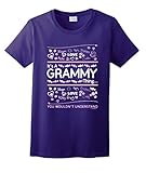 It's a Grammy Thing, Cute Grandma Gift Ladies T-Shirt Large Purple