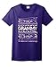 It's a Grammy Thing, Cute Grandma Gift Ladies T-Shirt X-Large Purple
