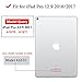 May Chen Case for iPad Pro 12.9 2017 2015 Release,Premium Soft Skin Transparent TPU Rubber Back Cover COMPATIBLE with Apple Smart Keyboard and Smart Cover for iPad Pro 12.9 inch,Crystal Clear
