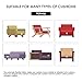 Hokway Large Couch Cushion Covers Stretch Cushion Covers Sofa Seat Cushion Slipcover Protector(Gray, Large)