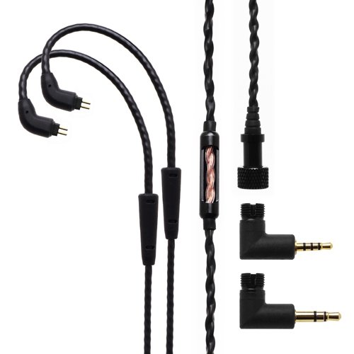ヘッドフォン/イヤフォン DITA Truth Copper Peplacement Cable The Dita Truth Replaceable Cables with Awesome Plug (silver