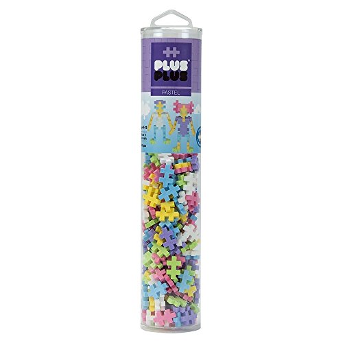 Plus-Plus - Open Play Tube 240 Pastel pcs. - Building Set by Plus Plus (05032)