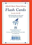 Alfred's Basic Piano Library Flash Cards, Bk 1A & 1B: 102 Cards That Can Be Used by Any Beginning Student, Flash Cards by Willard A. Palmer, Morton Manus